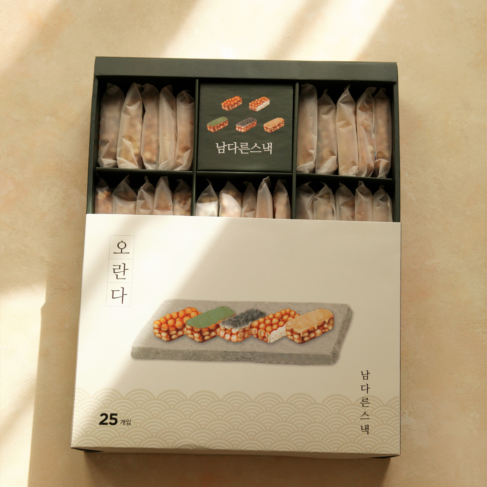 남다른스낵 25입 프리미엄 5종 오란다세트-웨이즈사회적협동조합-차세대 판로플랫폼 스토어(STORE) 36.5