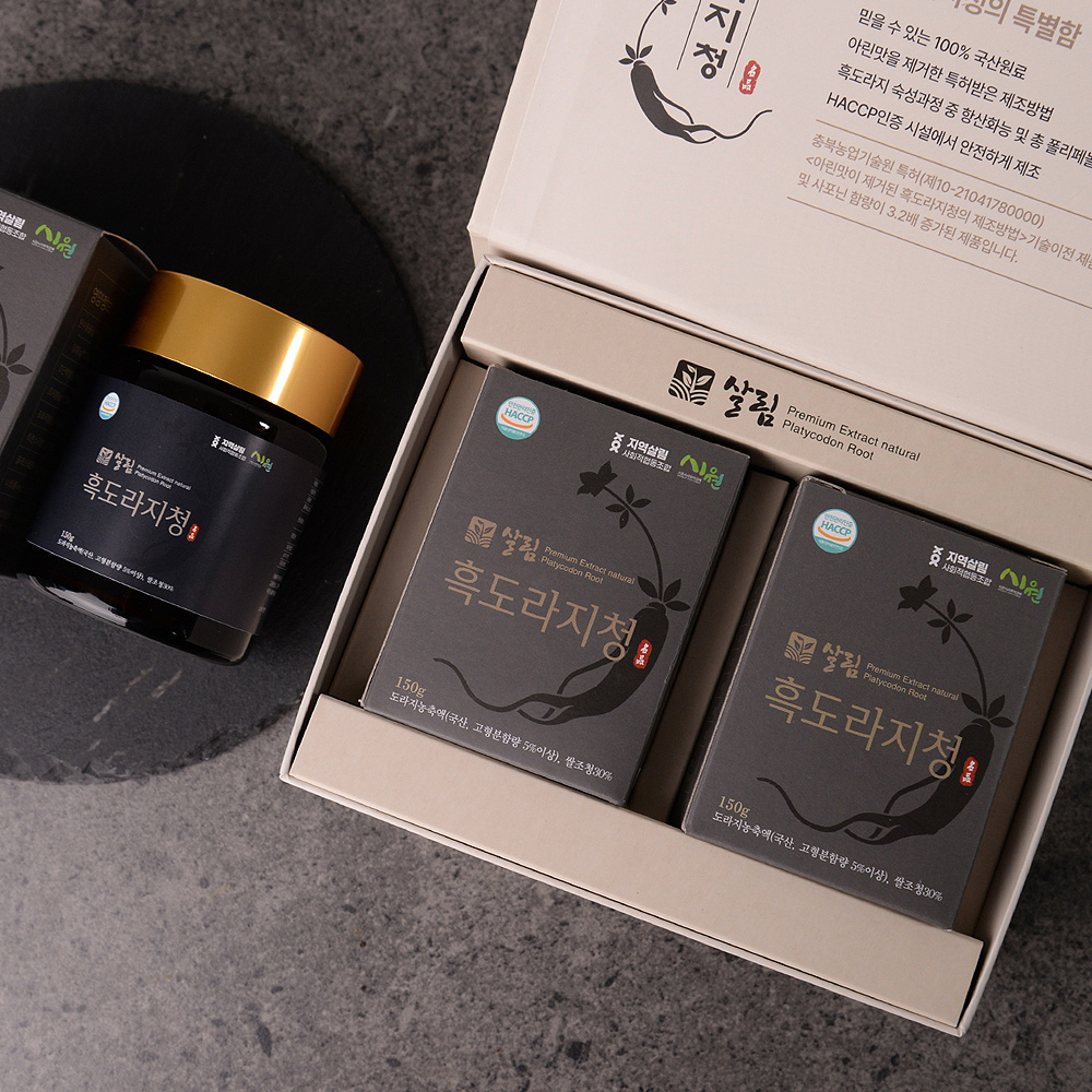 살림흑도라지청선물세트-지역살림사회적협동조합-차세대 판로플랫폼 스토어(STORE) 36.5