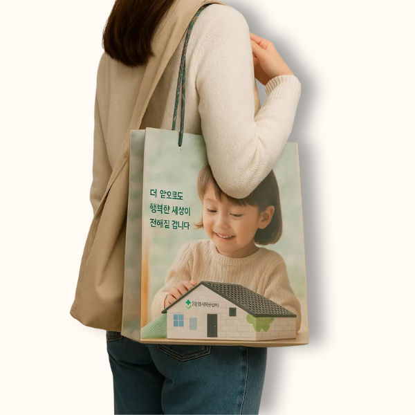 신문지 쇼핑백-문디자인스튜디오 사회적협동조합-차세대 판로플랫폼 스토어(STORE) 36.5