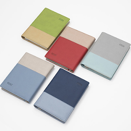 2026년 AP4 스프링 다이어리 32절 - 베이비블루 /수첩/로고인쇄