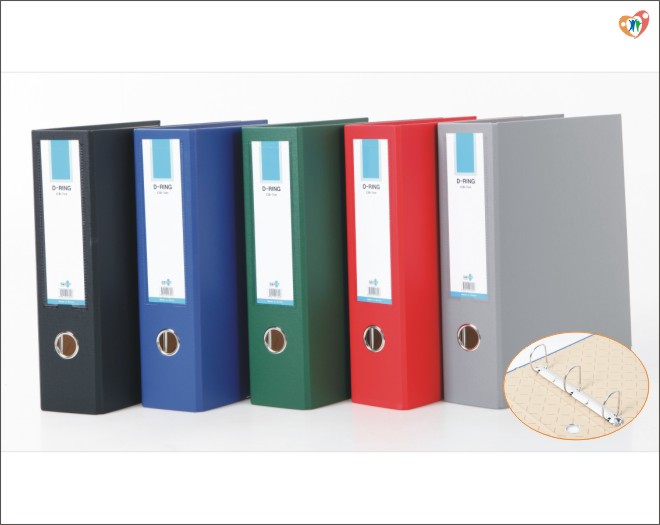 합지바인더_3공_D링_9CM [ 색상옵션 ]