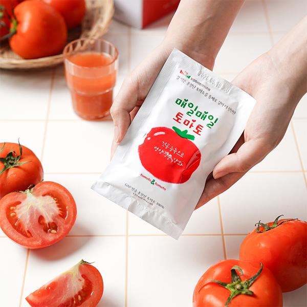 통째로 갈아만든 국내산100% 진짜 토마토즙 (110ml x 30팩)