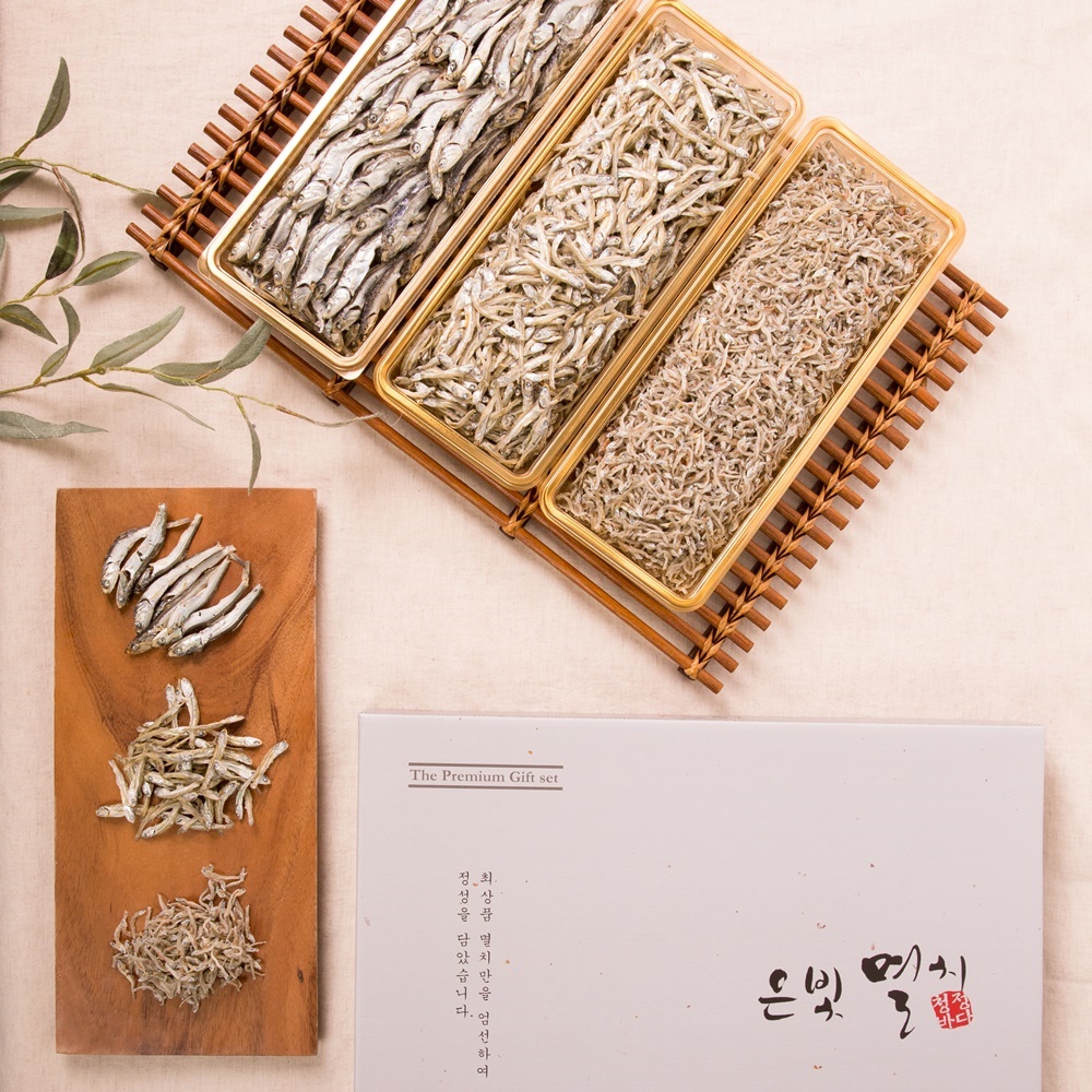 남해안 삼천포 은빛멸치 선물세트 은빛3호-맑은푸드영농조합-차세대 판로플랫폼 스토어(STORE) 36.5