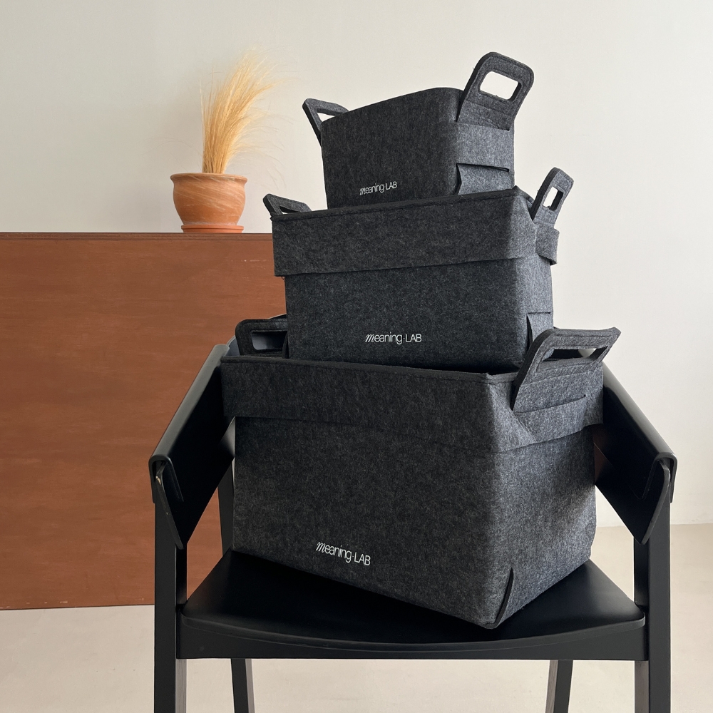 미닝랩 그린펠트 수납박스-주식회사의식주의-차세대 판로플랫폼 스토어(STORE) 36.5