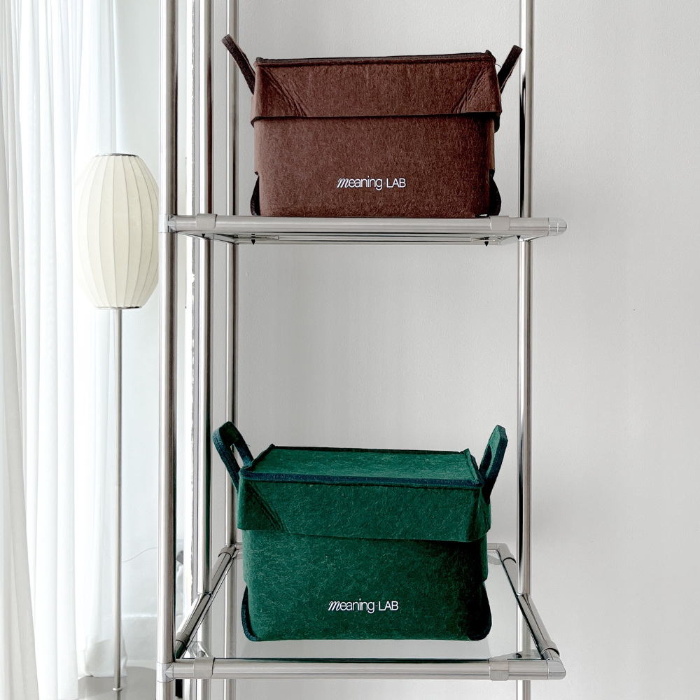 미닝랩 그린펠트 수납박스-주식회사의식주의-차세대 판로플랫폼 스토어(STORE) 36.5