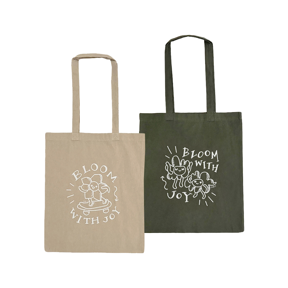 보킷 리사이클 에코백 BLOOM WITH JOY-더사랑(주)-차세대 판로플랫폼 스토어(STORE) 36.5