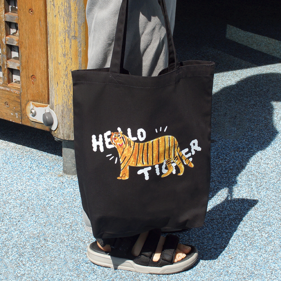 보킷 에코백 헬로타이거