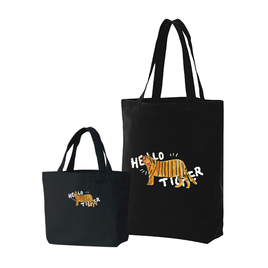 보킷 에코백 헬로타이거