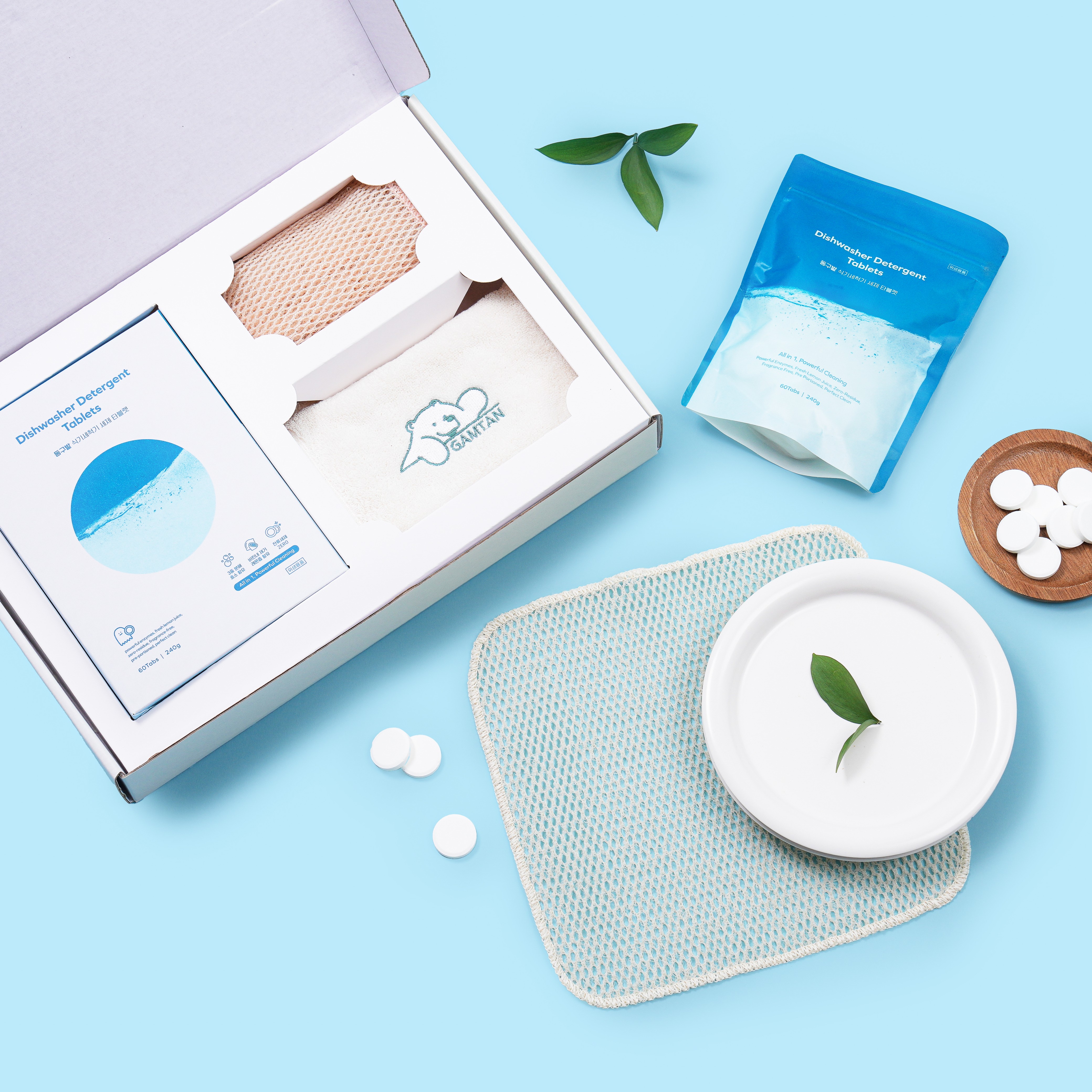 뽀득뽀득 리빙 세트 (우선구매실적 소셜벤더 기념품)-(주)동구밭-차세대 판로플랫폼 스토어(STORE) 36.5