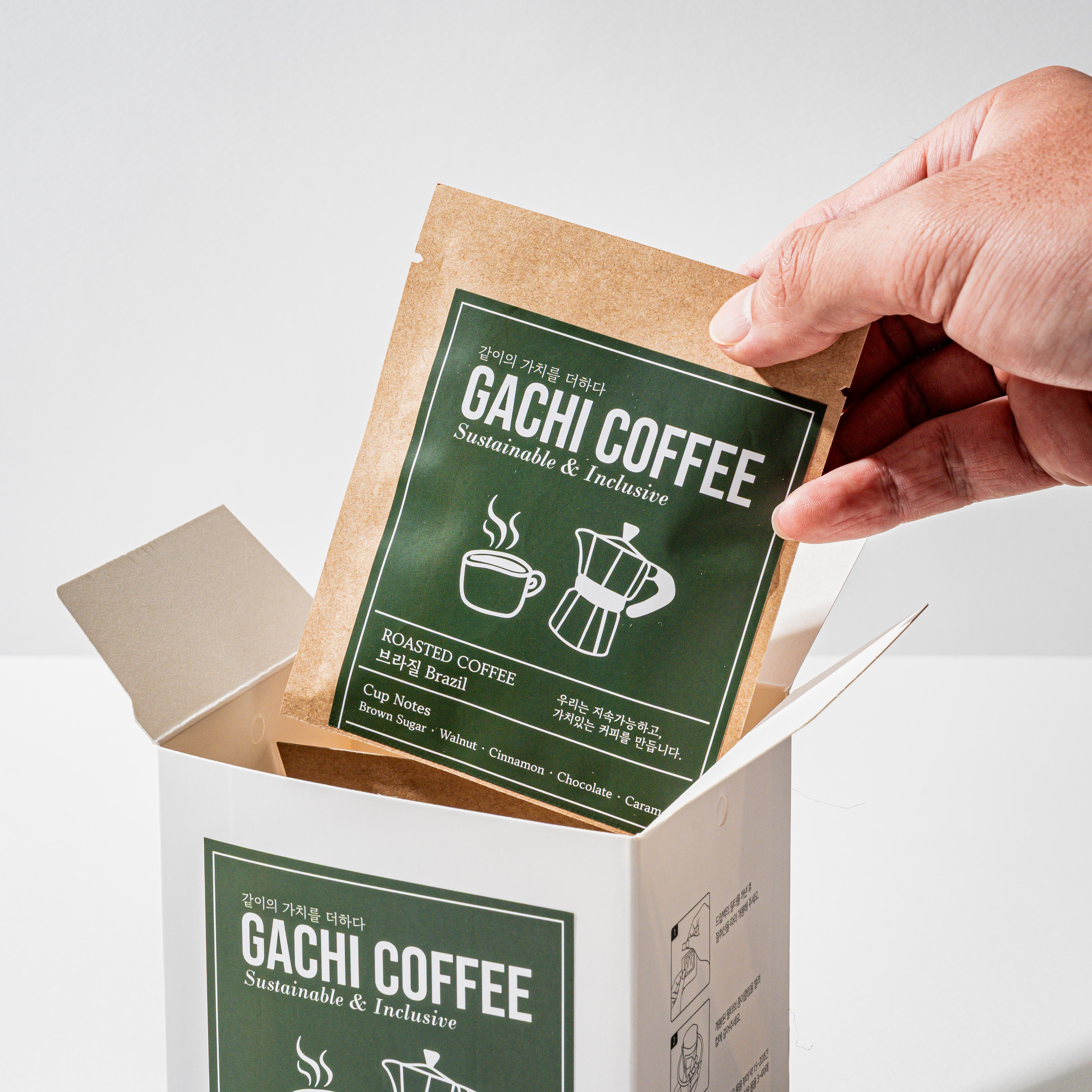 가치하나 로스팅 커피 드립백 [콜롬비아/브라질]