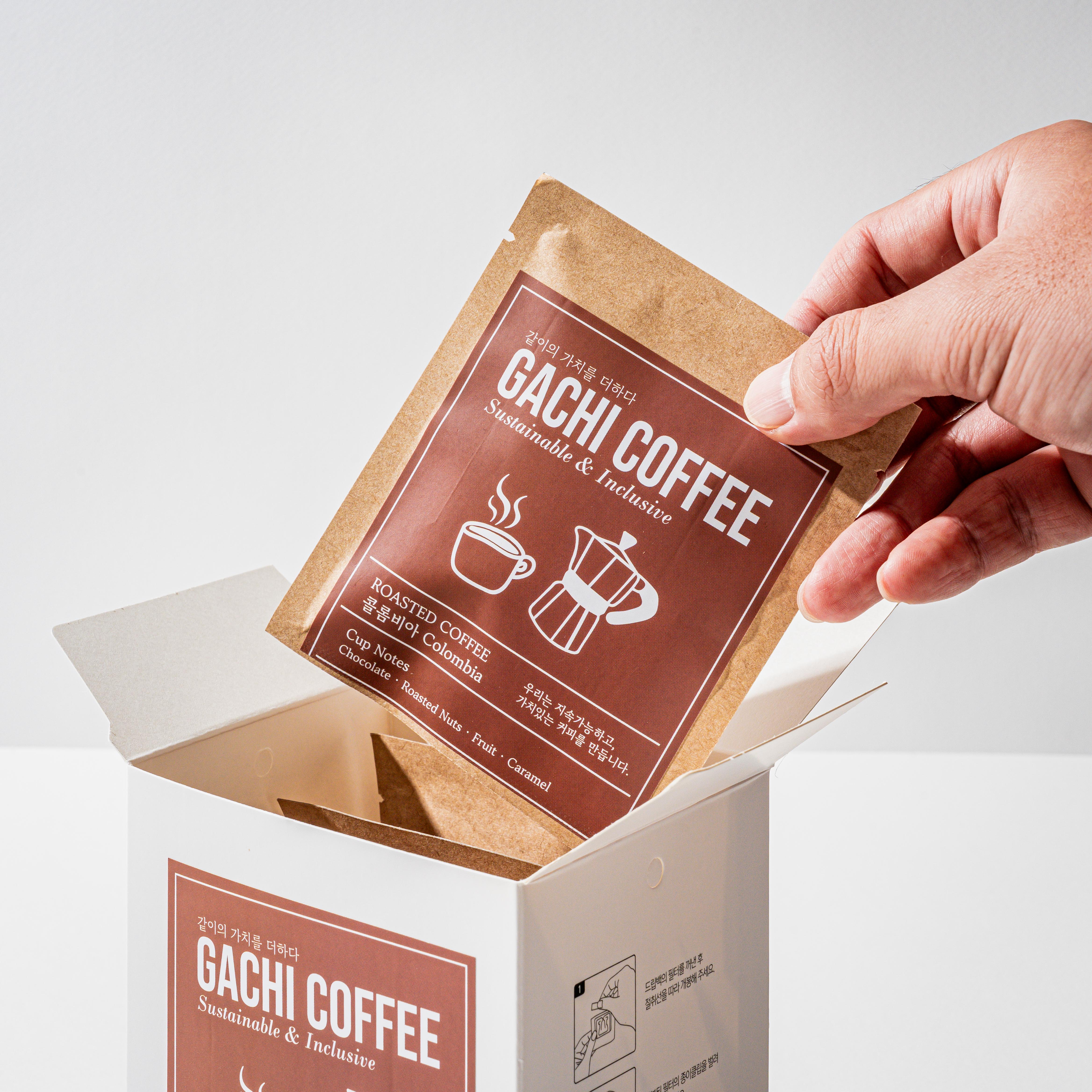 가치하나 로스팅 커피 드립백 [콜롬비아/브라질]