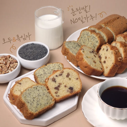 한쌀파운드 케이크 호두 (300g)
