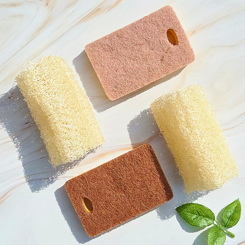 천연 통수세미 2P 코코넛 수세미 2P 세트 플라스틱제로 제로웨이스트 주방용품-주식회사 아트앤허그-차세대 판로플랫폼 스토어(STORE) 36.5