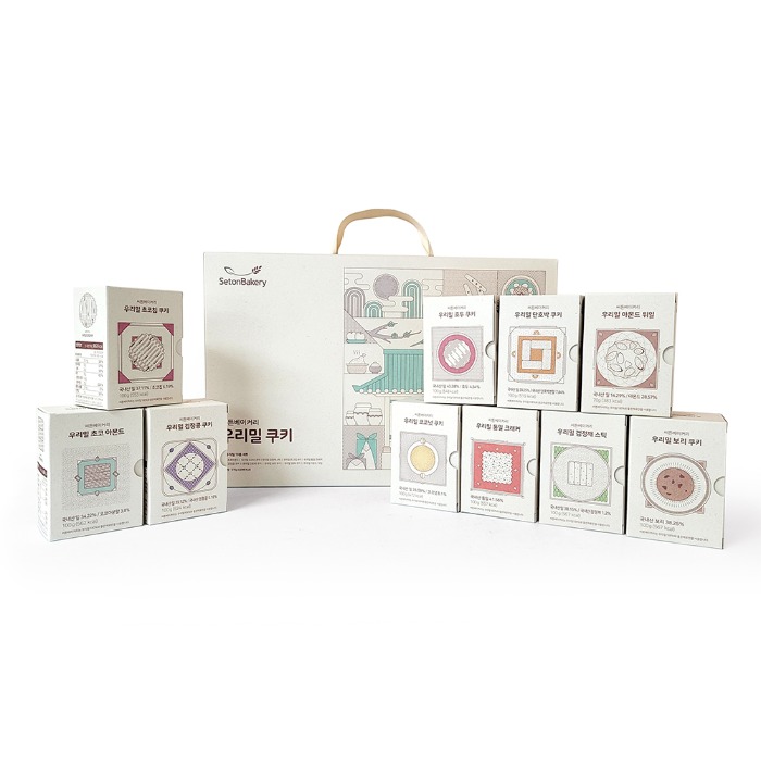 [setonbakery]우리밀쿠키선물세트大(10종)