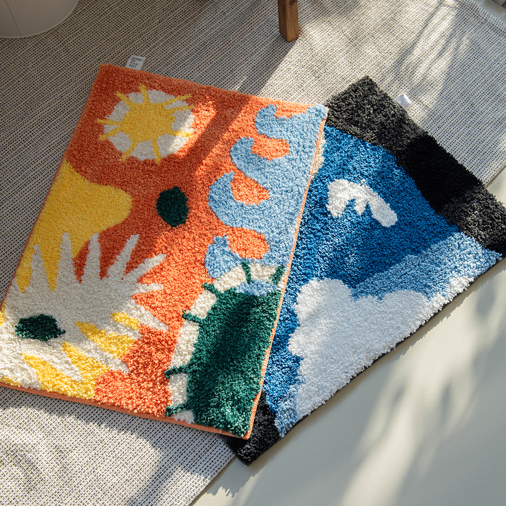 제주를 담은 풋매트