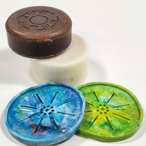 [BecoB] (인류세) 와당 비누 받침대-하이사이클-차세대 판로플랫폼 스토어(STORE) 36.5