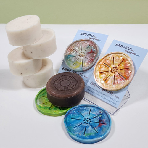 [BecoB] (인류세) 와당 비누 받침대-하이사이클-차세대 판로플랫폼 스토어(STORE) 36.5