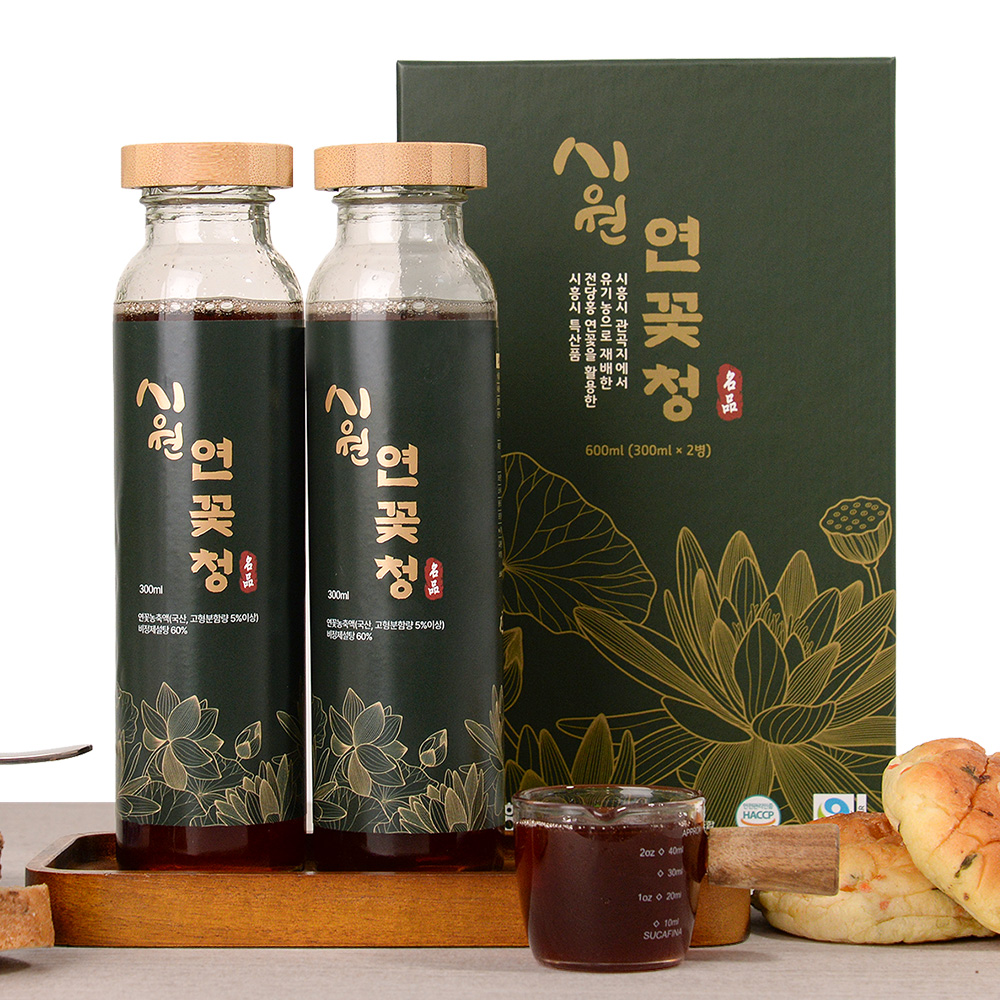 시원 연꽃청 선물세트-지역살림사회적협동조합-차세대 판로플랫폼 스토어(STORE) 36.5