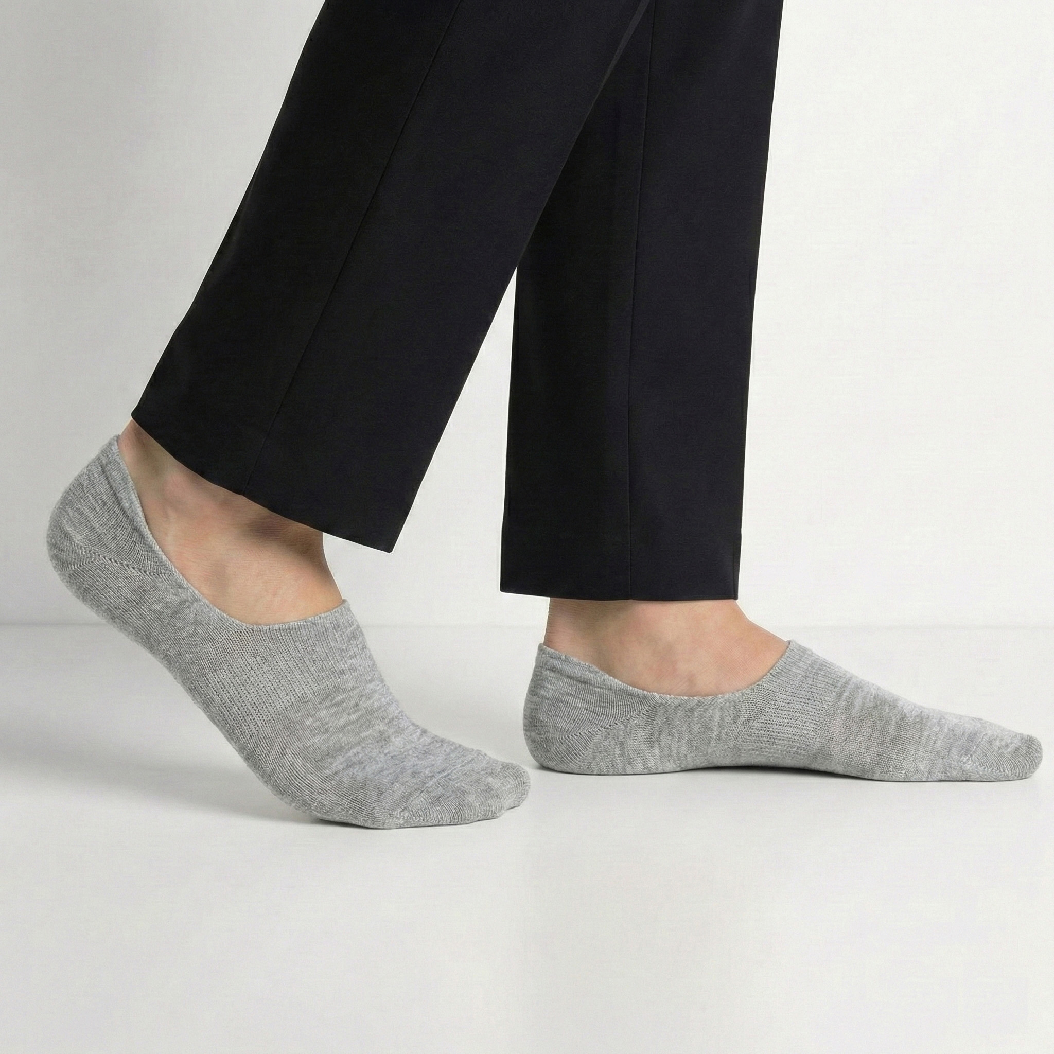 두발로 목화이야기 기본 무지 안벗겨지는 더블밴드 페이크삭스 덧신 10켤레 + 색상/디자인 랜덤 4결레-(주)엔젤싹스-차세대 판로플랫폼 스토어(STORE) 36.5