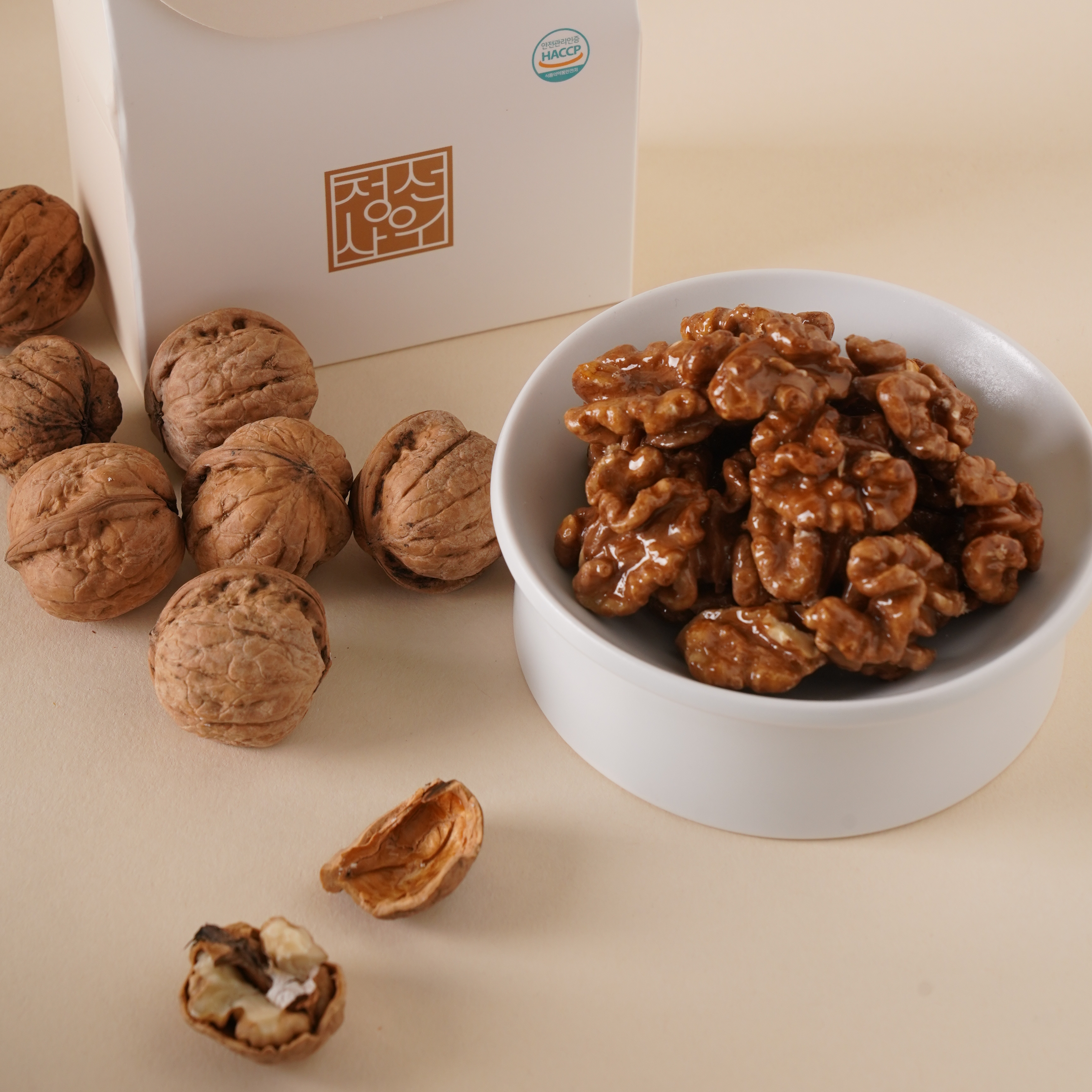 쌀조청 수제 호두정과 호두강정 답례품 선물 단체행사 45g-정선아라리한과농원영농조합법인-차세대 판로플랫폼 스토어(STORE) 36.5