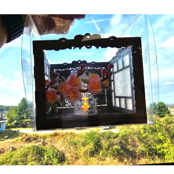 매화 사각 무드등 만들기