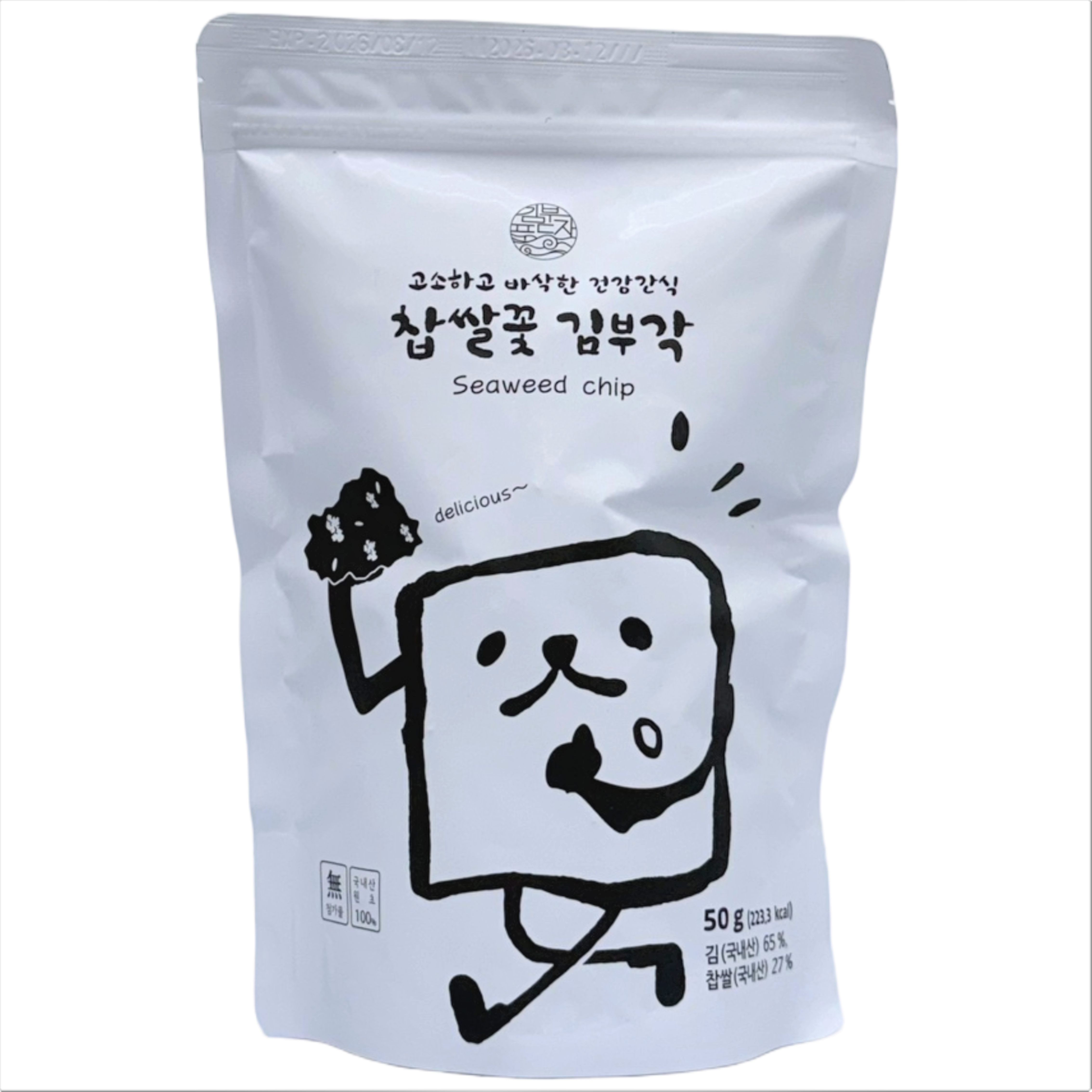 찹쌀꽃 김부각 선물세트 (50g x 3+110g(색지)x 2)-김부자푸드주식회사-차세대 판로플랫폼 스토어(STORE) 36.5