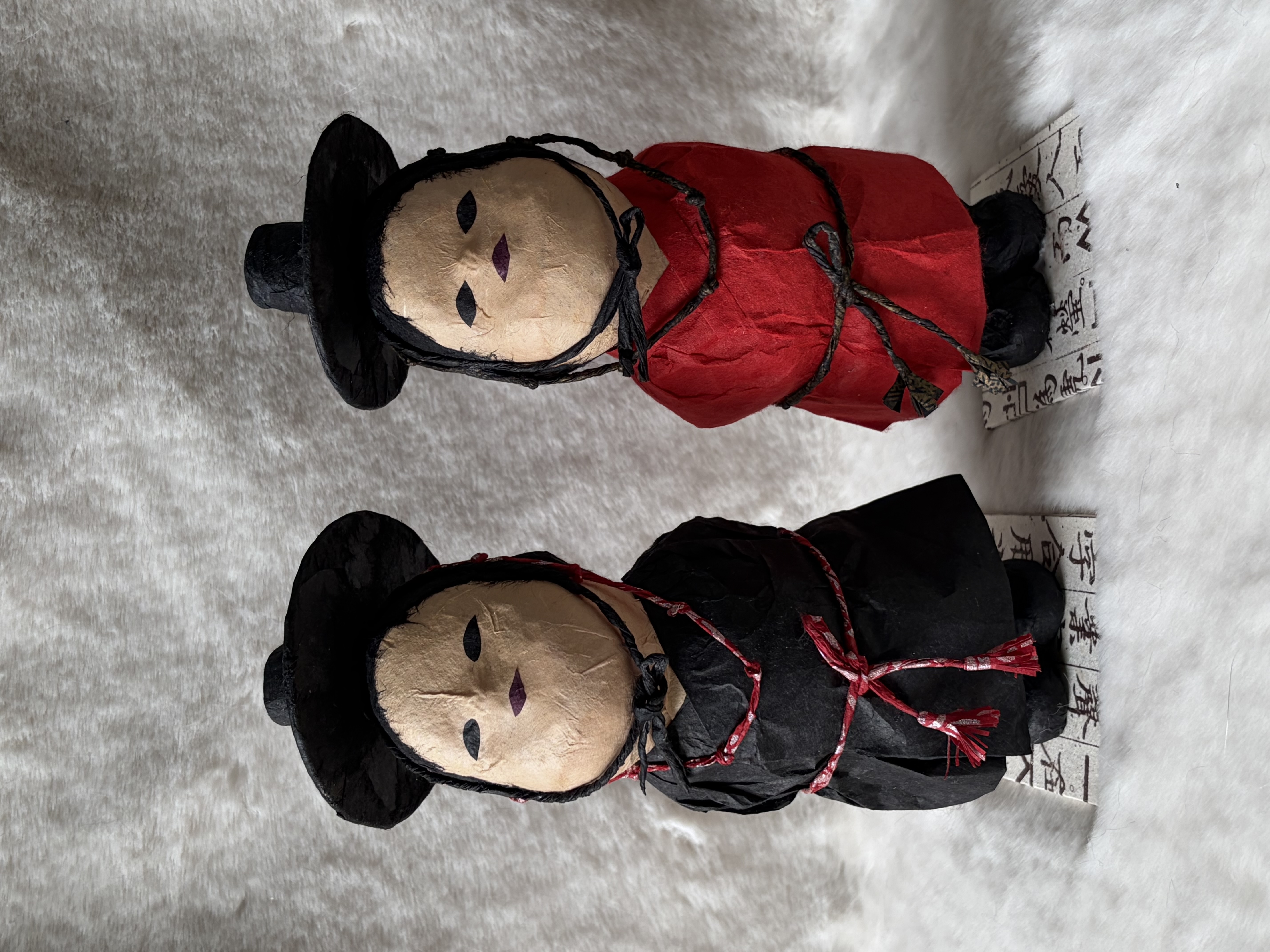 닥종이 인형 사자소년 완성품