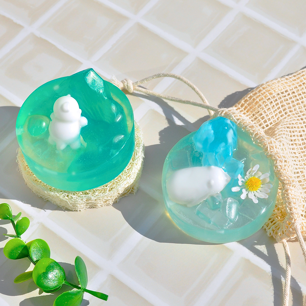 아트앤허그 북극곰 천연 수제비누 2P세트 식물성 MP비누 병풀성분 레몬오일 답례품 선물 추천-주식회사 아트앤허그-차세대 판로플랫폼 스토어(STORE) 36.5