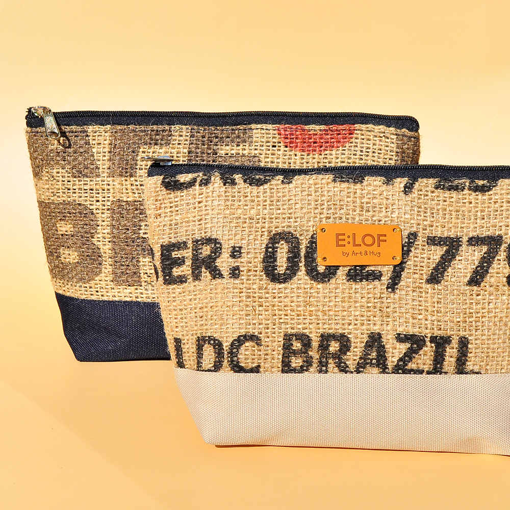 E:LOF 이롭 커피자루 파우치 업사이클링 rPET소재 핸드메이드 휴대용 이너백-주식회사 아트앤허그-차세대 판로플랫폼 스토어(STORE) 36.5