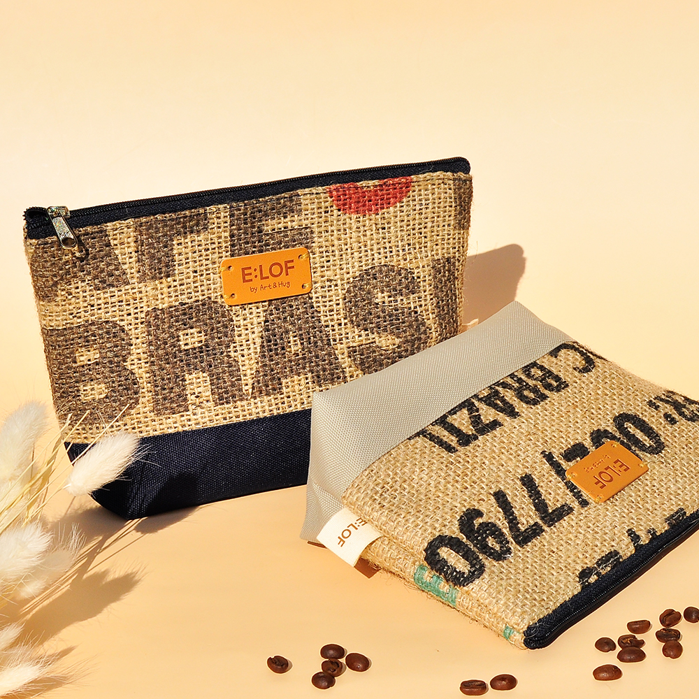 E:LOF 이롭 rPET 커피자루 파우치 토트백 세트 핸드메이드 국내제작 데일리가방-주식회사 아트앤허그-차세대 판로플랫폼 스토어(STORE) 36.5
