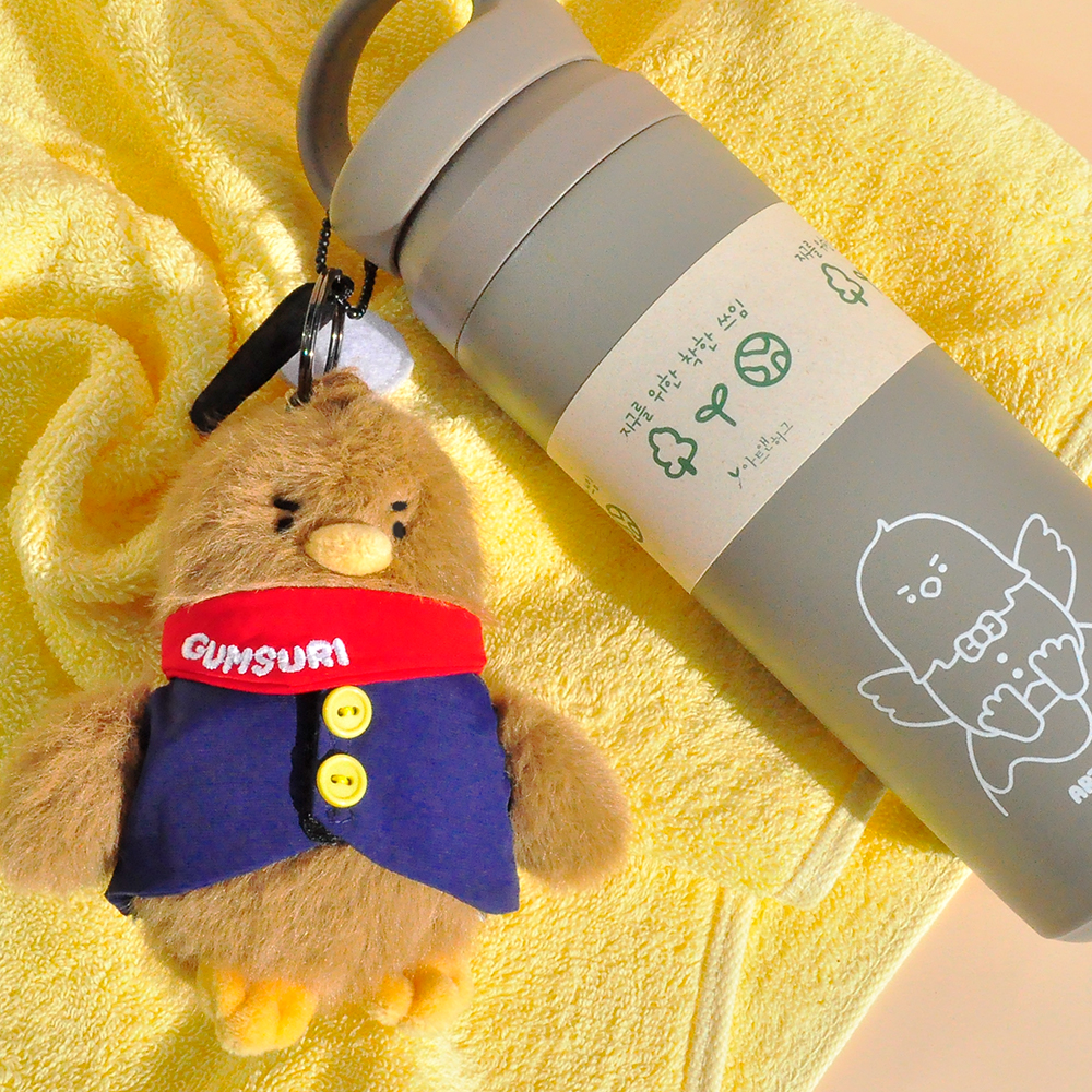 아트앤허그 검수리 인형 키링 멸종위기동물 캐릭터 업사이클링 커스텀 가방 열쇠고리-주식회사 아트앤허그-차세대 판로플랫폼 스토어(STORE) 36.5