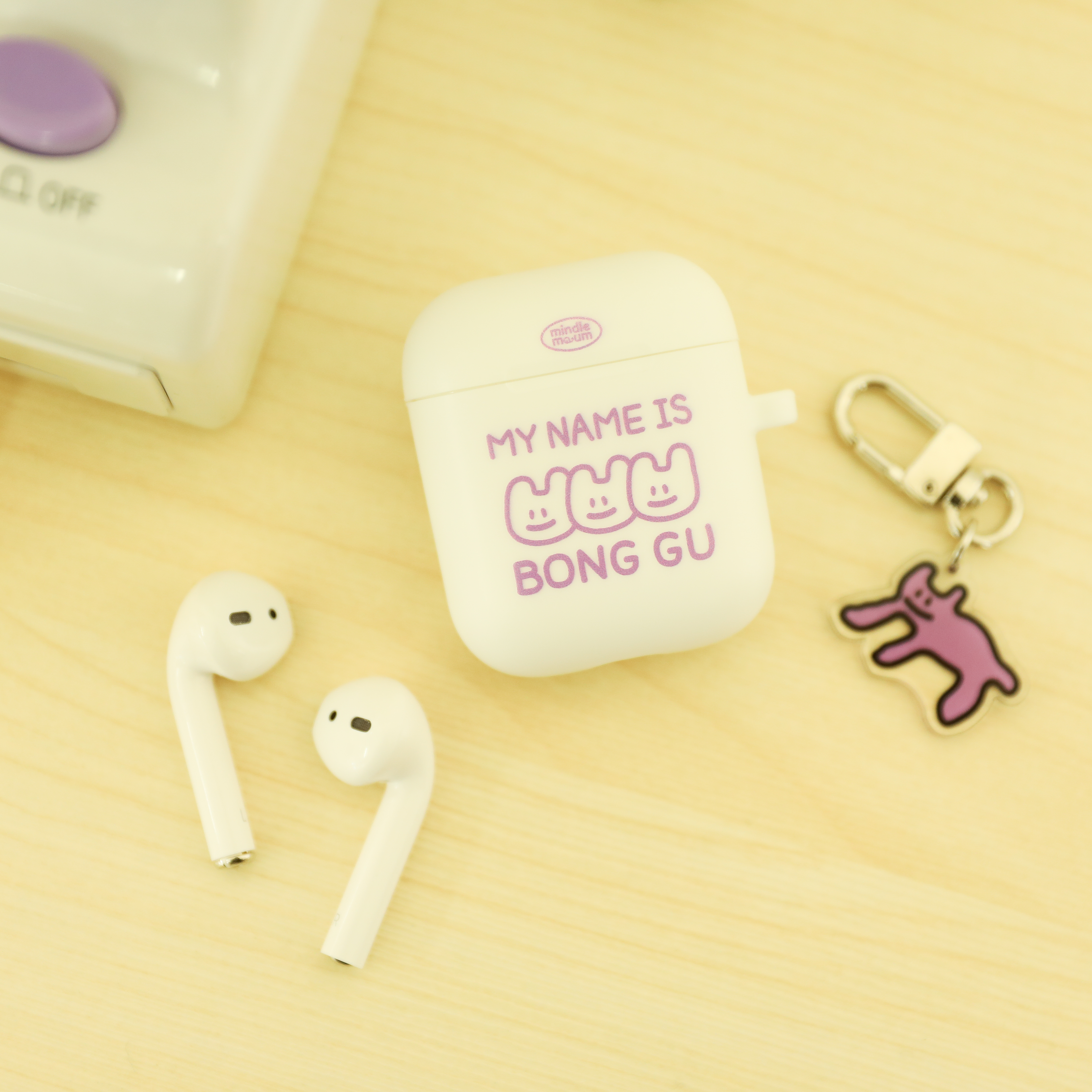 민들레 마음 에어팟 투명 케이스 (봉구)-(주) 민들레마음-차세대 판로플랫폼 스토어(STORE) 36.5