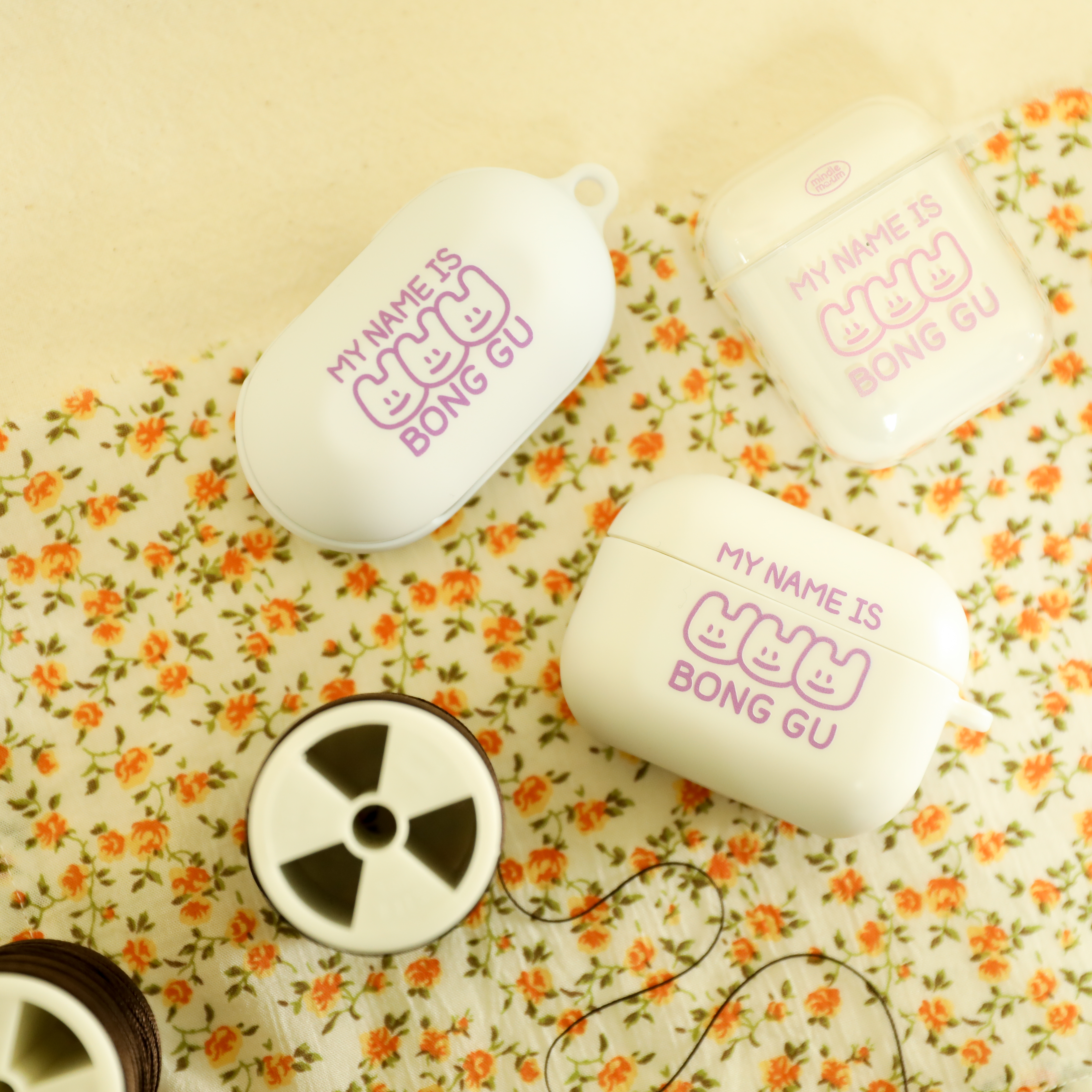 민들레 마음 에어팟 투명 케이스 (봉구)-(주) 민들레마음-차세대 판로플랫폼 스토어(STORE) 36.5