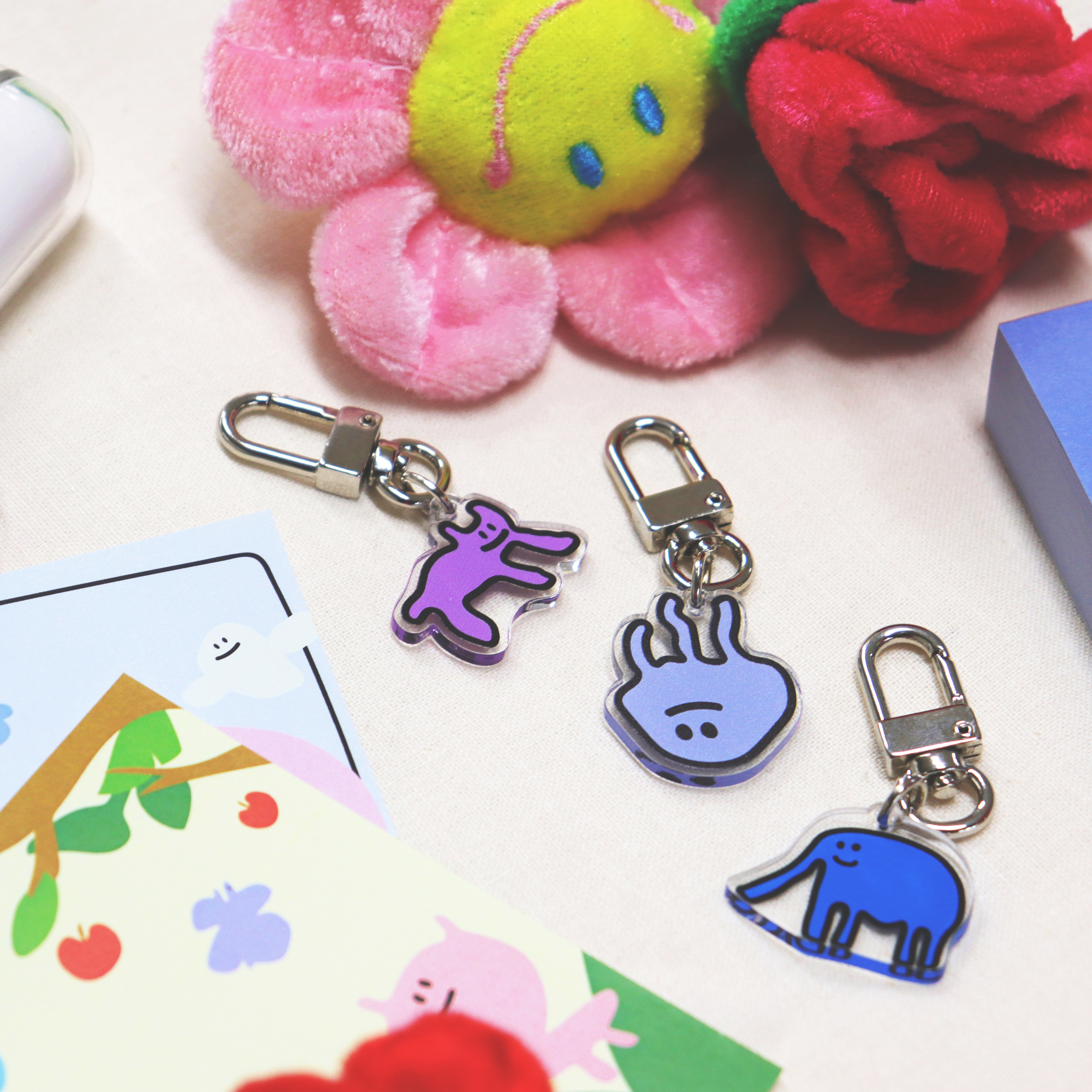 민들레마음 키링 (파리)-(주) 민들레마음-차세대 판로플랫폼 스토어(STORE) 36.5