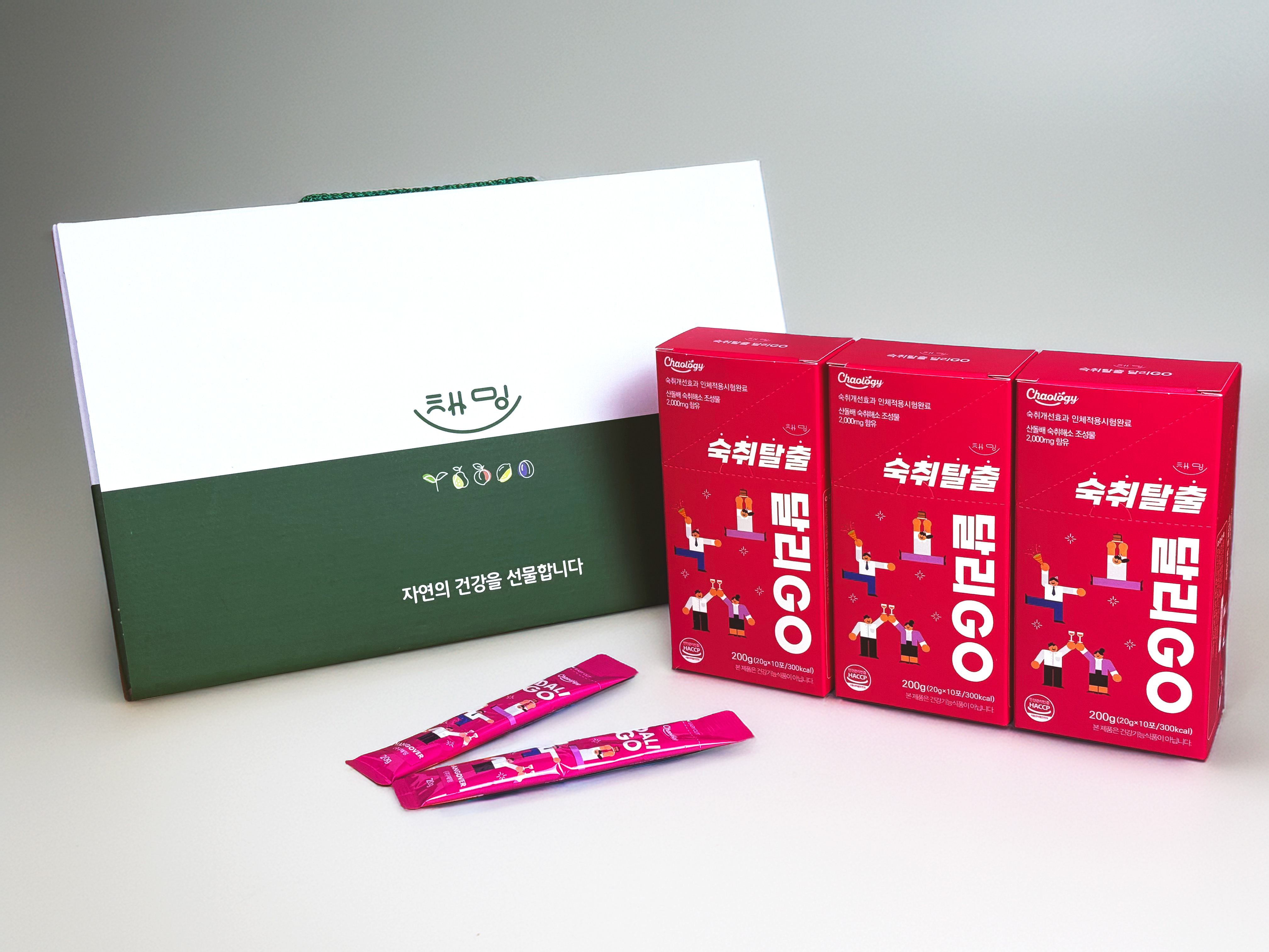 채밍 숙취탈출 달리GO 선물 세트 20g 30포
