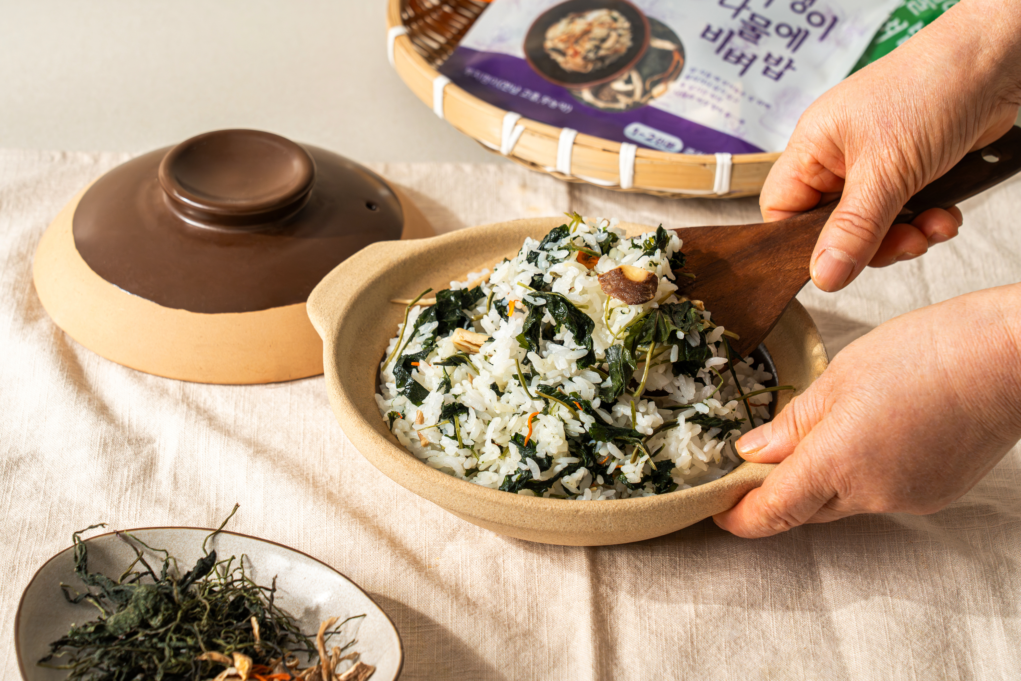 나물에비벼밥 4개입 선물세트