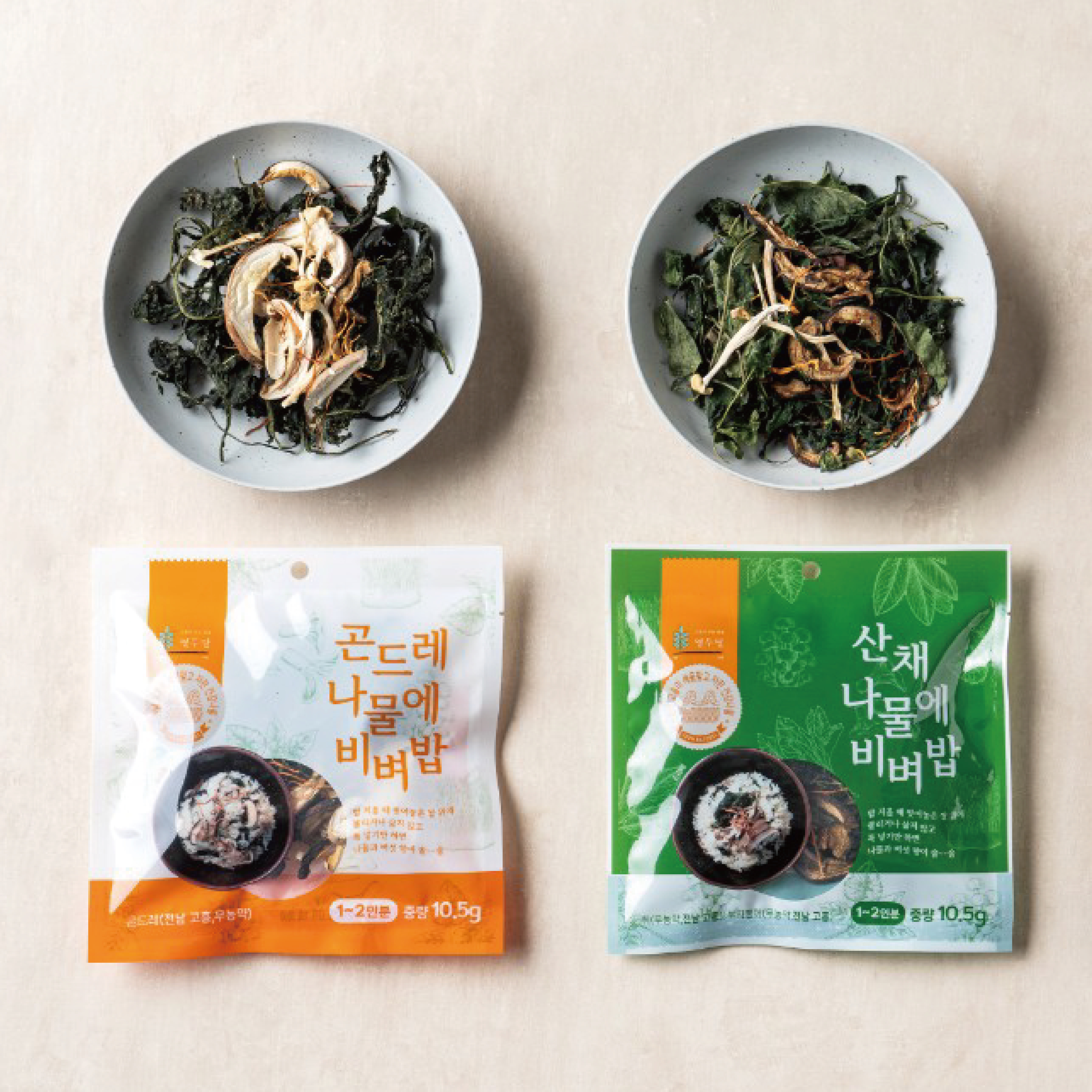 나물에비벼밥 6입 선물세트-농업회사법인(주)담우-차세대 판로플랫폼 스토어(STORE) 36.5