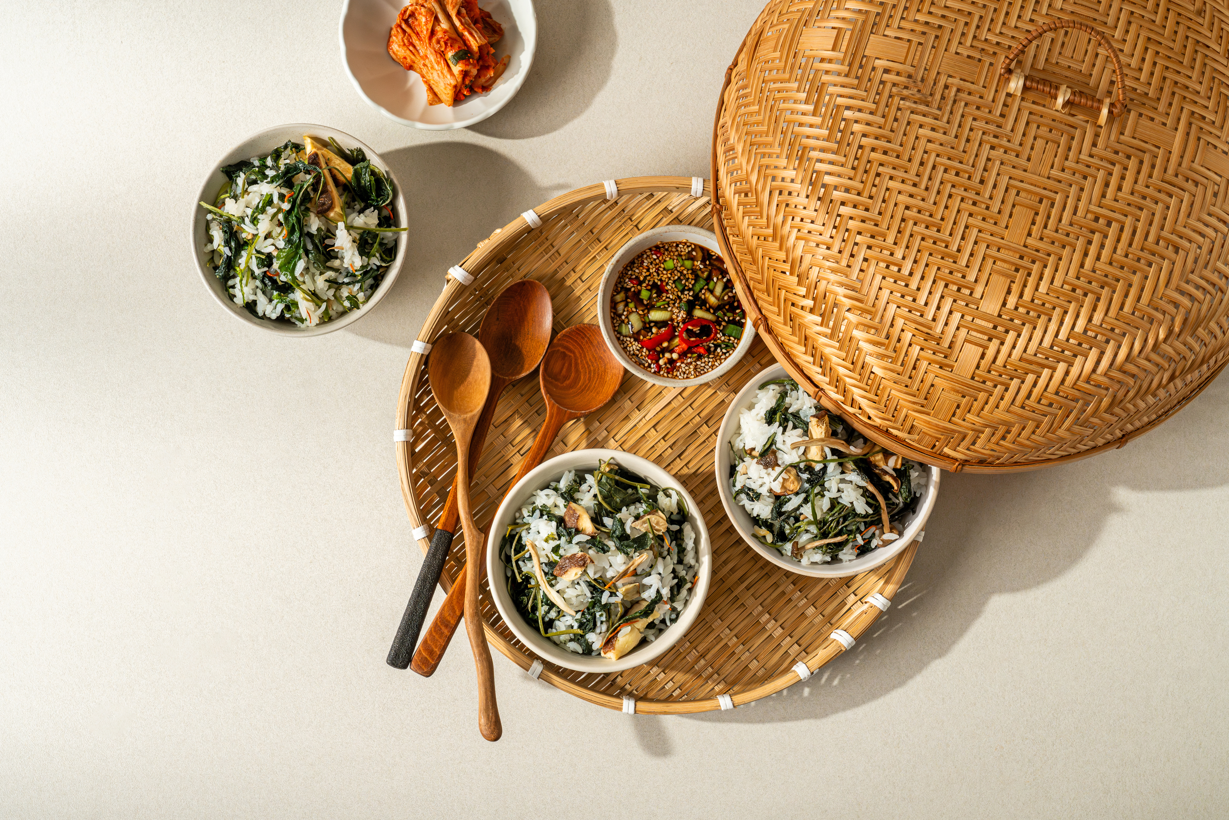 나물에비벼밥 6입 선물세트-농업회사법인(주)담우-차세대 판로플랫폼 스토어(STORE) 36.5