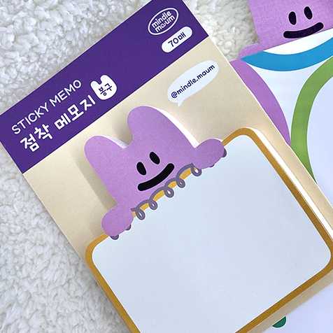 봉구 빼꼼 포스트잇