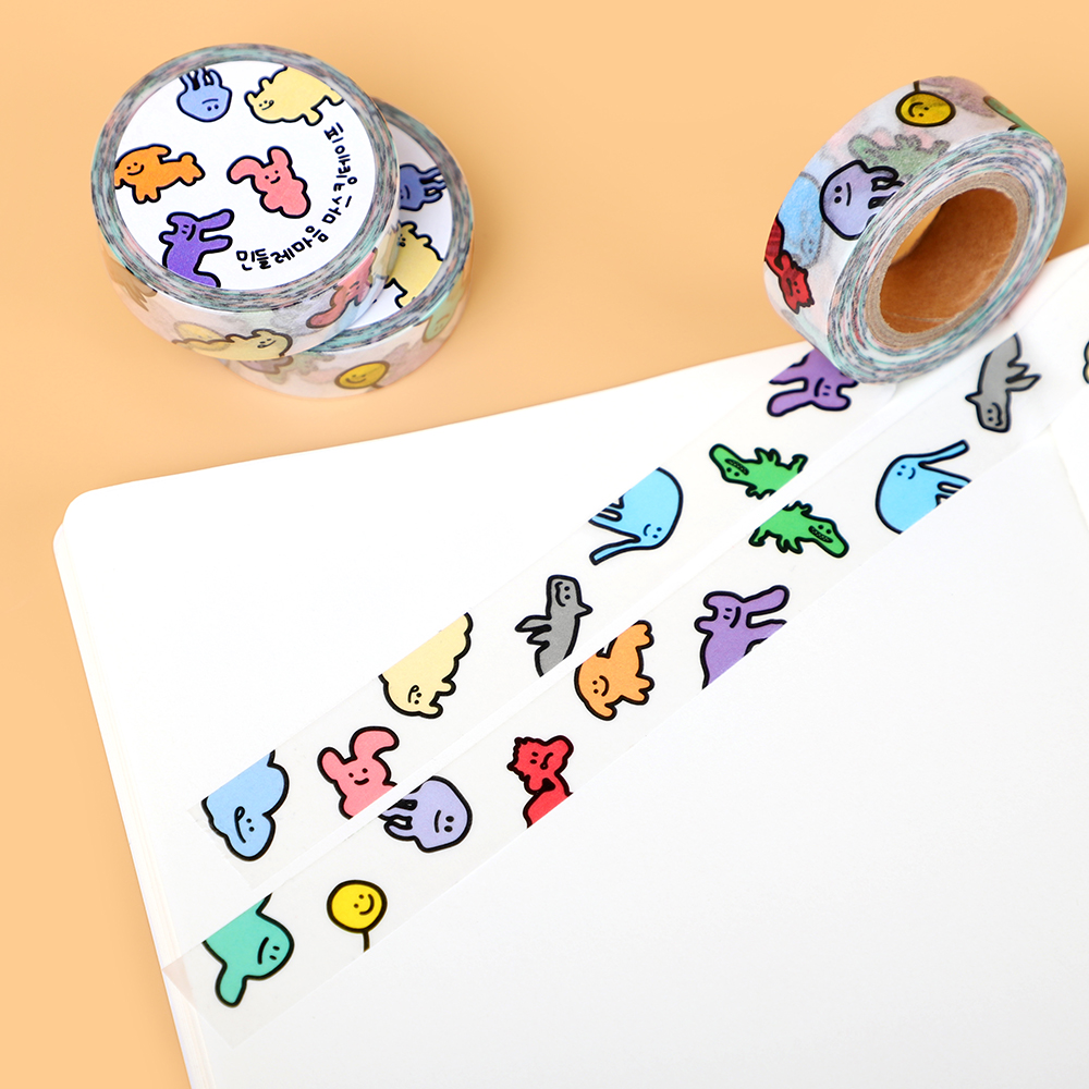 알록 마스킹테이프(리뉴얼 ver.)