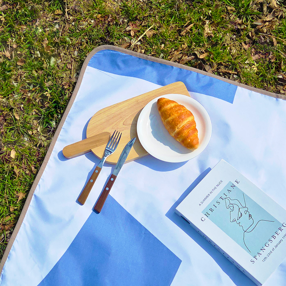 아트앤허그 피크닉 돗자리 현수막 업사이클링 휴대용 매트 캠핑 비치 여행 소풍