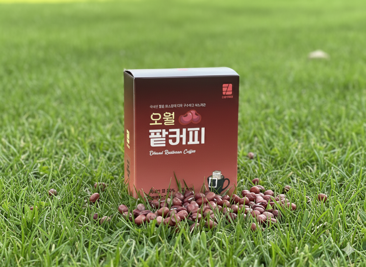 오월 팥커피