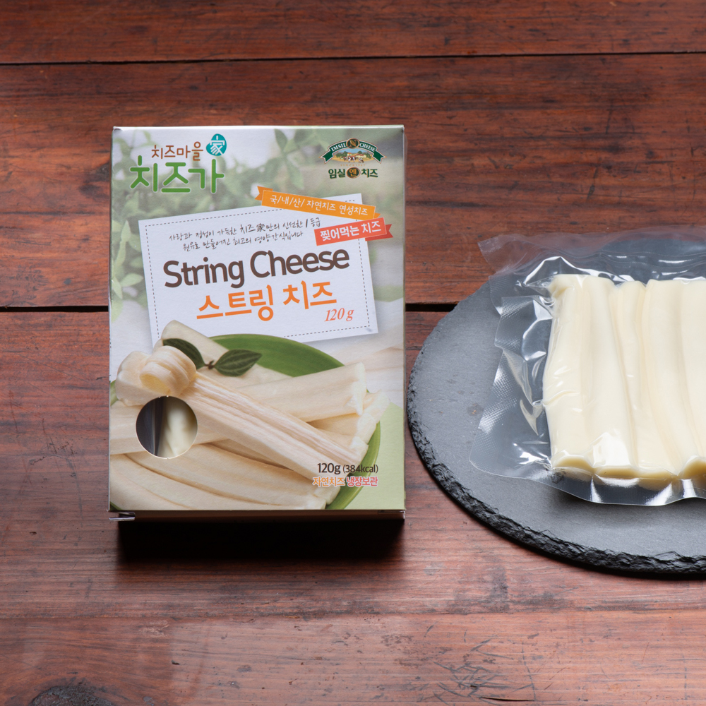 저염 찢어먹는 스트링치즈 (120g*2개)-농업회사법인임실농부(주)-차세대 판로플랫폼 스토어(STORE) 36.5