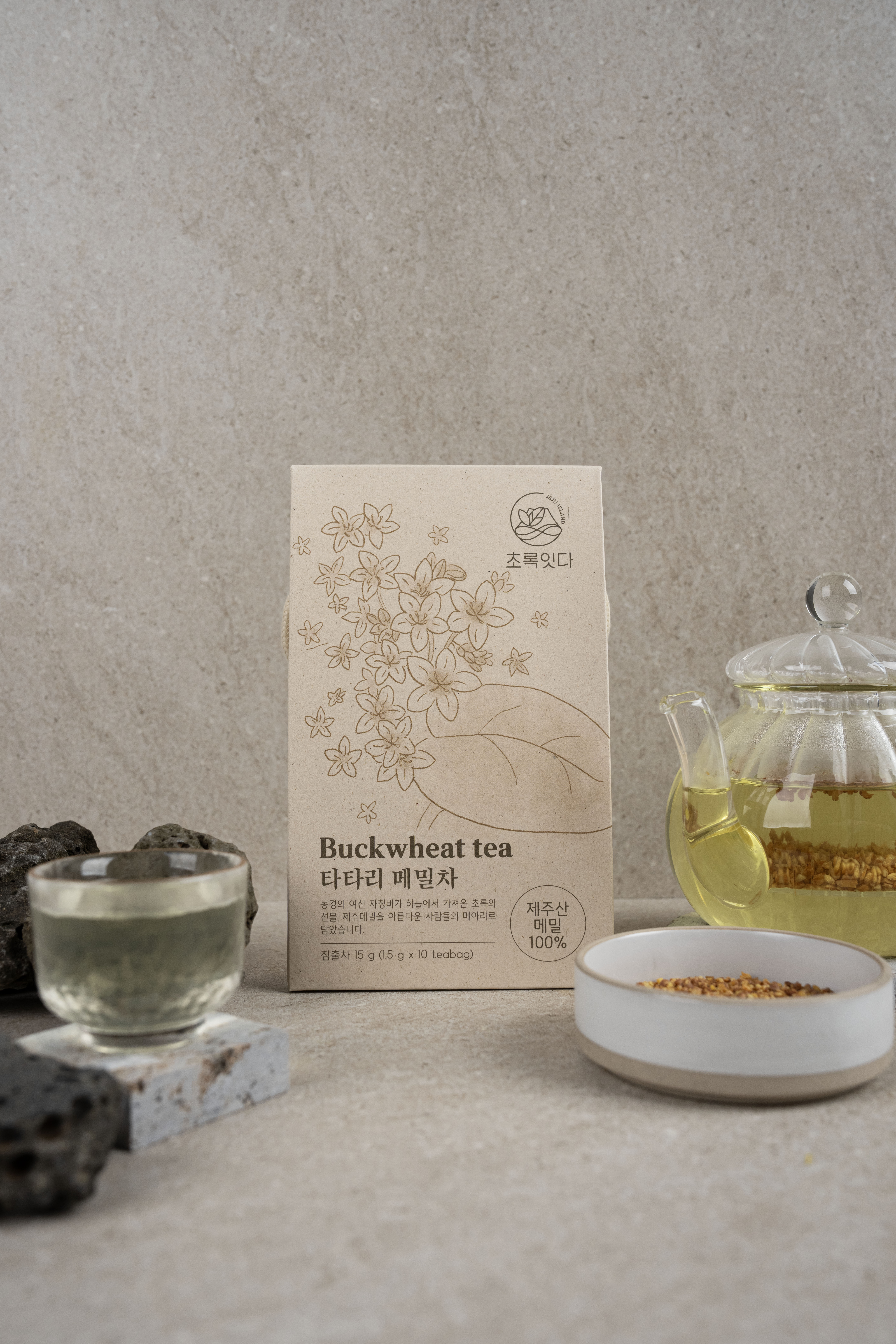 제주 메밀차