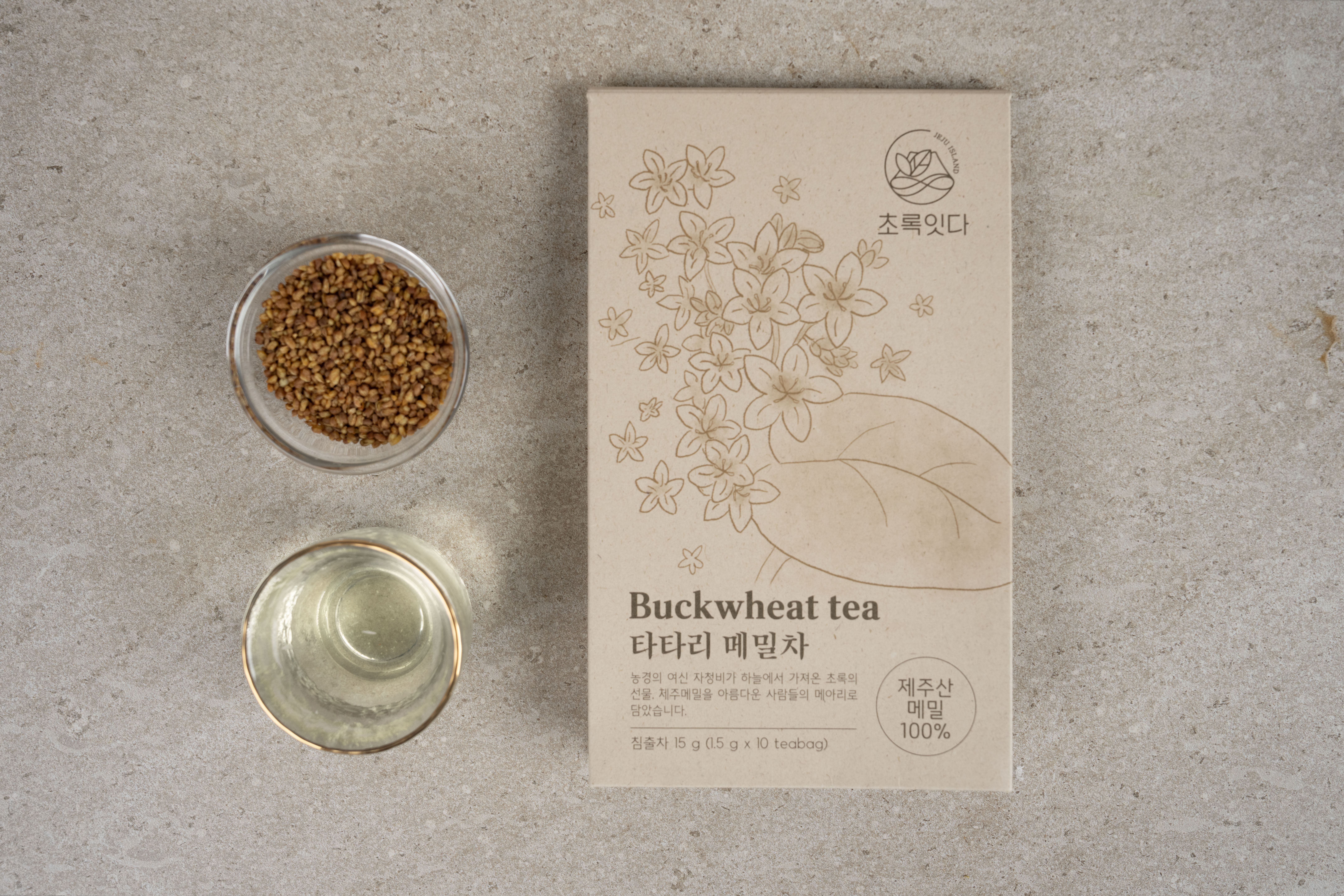 제주 메밀차