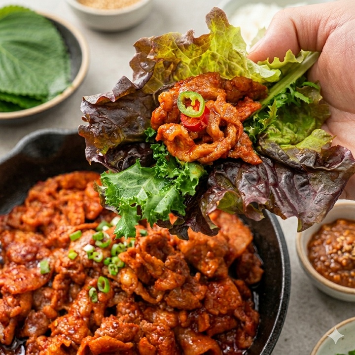 [특허] 약선푸드 천안삼거리 한돈 고추장불고기 1kg 1팩 (5인분)