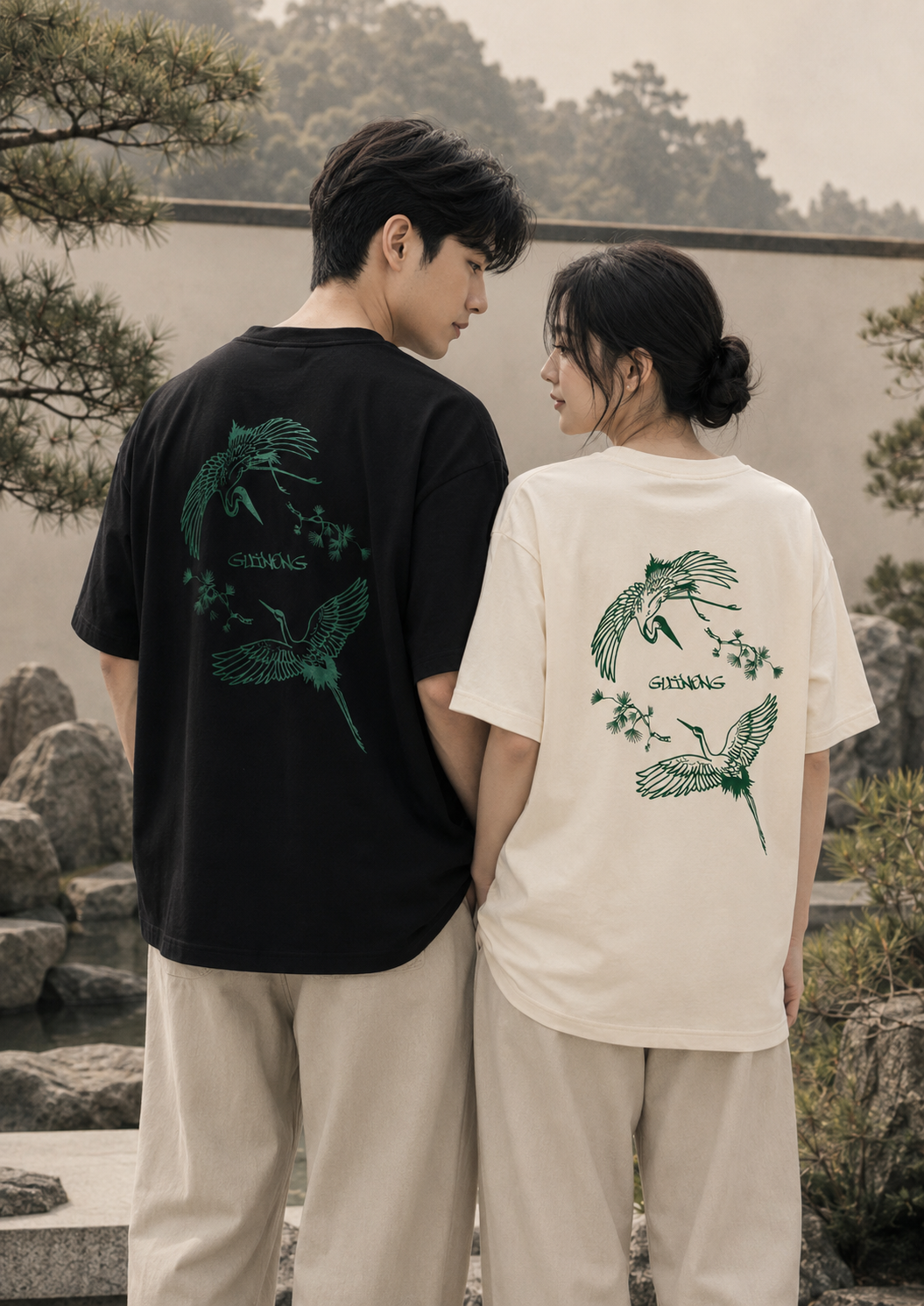 학씨 오버핏 면반팔 전통 티셔츠 3XL 2XL~XS-주식회사구이농-차세대 판로플랫폼 스토어(STORE) 36.5