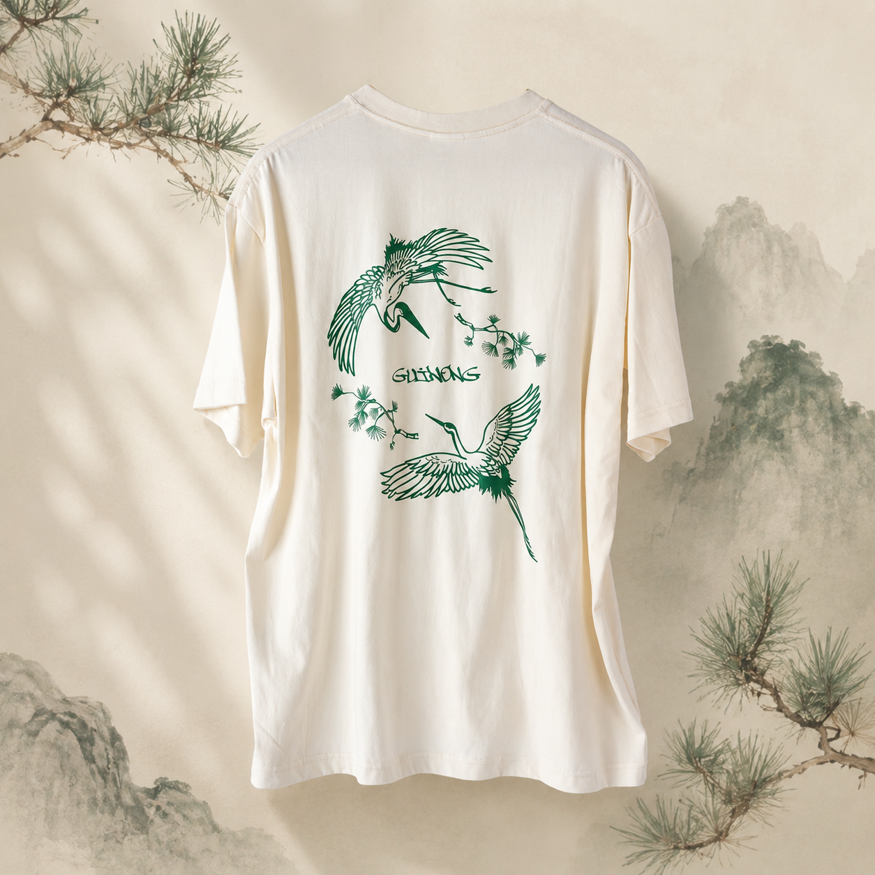 학씨 오버핏 면반팔 전통 티셔츠 3XL 2XL~XS-주식회사구이농-차세대 판로플랫폼 스토어(STORE) 36.5