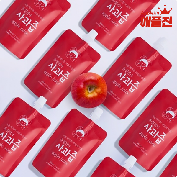 애플진 몽실언니 NFC착즙 사과즙 1박스(100ml 40팩)-농업회사법인과일드림주식회사-차세대 판로플랫폼 스토어(STORE) 36.5
