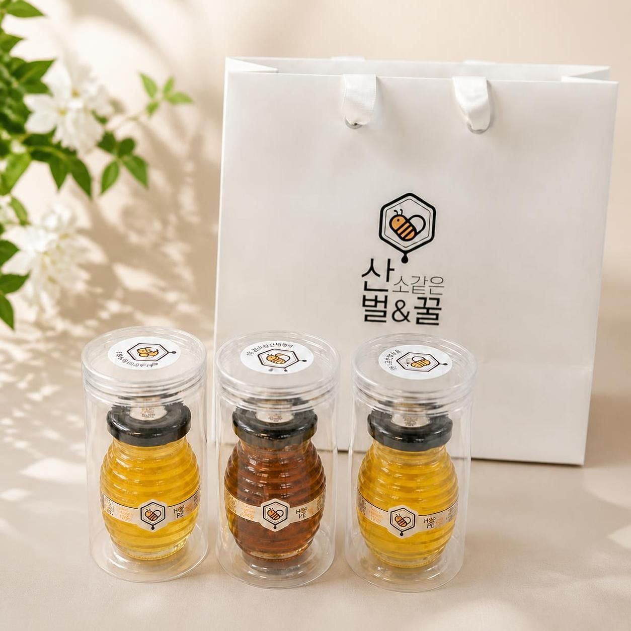 산소같은벌&꿀(소) 단품 세트(120g*3)